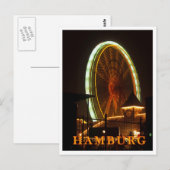 Hamburg, Deutschland Postkarte (Vorne/Hinten)