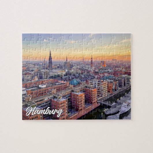 Hamburg, Deutschland Puzzle (Horizontal)