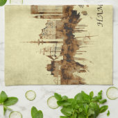 Hamburg Deutschland Stadt Geschirrtuch (Gefaltet)