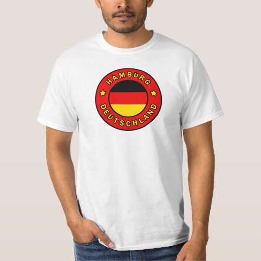 Hamburg Deutschland T-Shirt (Vorderseite)