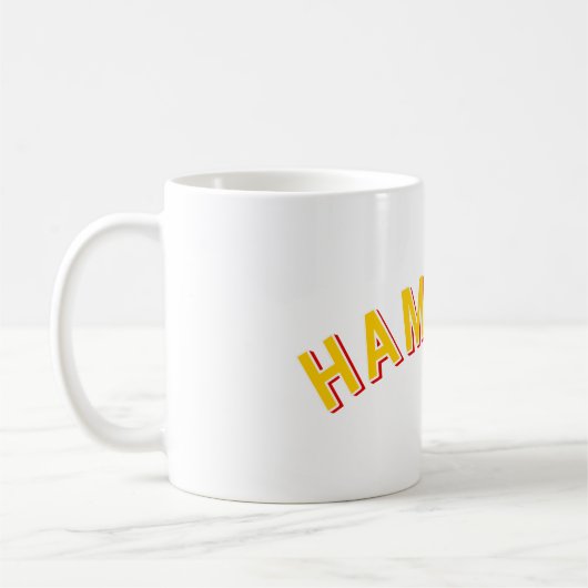 Hamburg, Deutschland Vintag Arch Kaffeetasse (Links)
