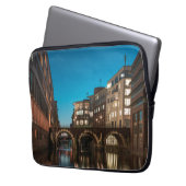 Hamburg Ellerntorsbrücke Laptopschutzhülle (Vorderseite Links)