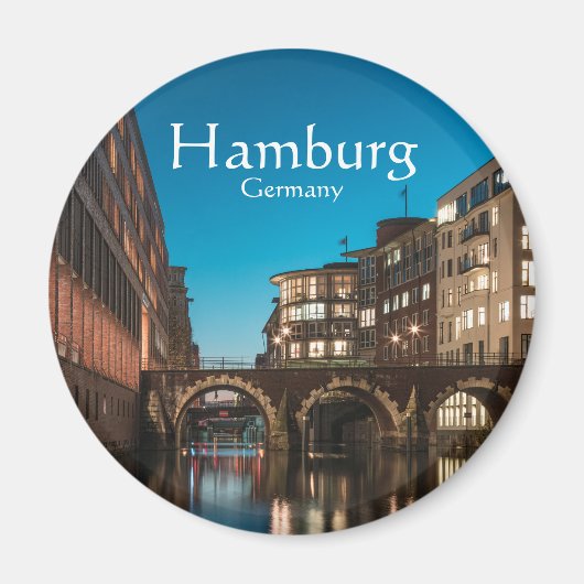 Hamburg Ellerntorsbrücke Magnet (Vorne)