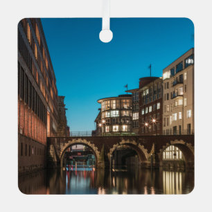 Hamburg Ellerntorsbrücke Ornament Aus Metall