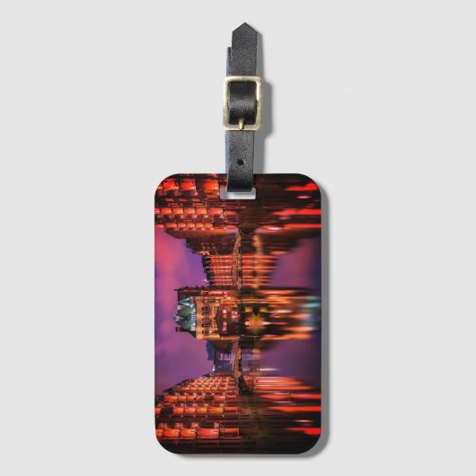 Hamburg Gepäckanhänger (Vorderseite Vertikal)