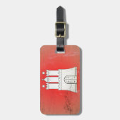 Hamburg Gepäckanhänger (Vorderseite vertikal)