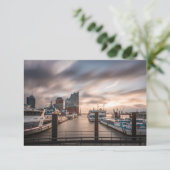 Hamburg Germany Card (Stehend Vorderseite)