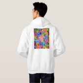 Hamburg Germany City Map Hoodie (Schwarz voll)