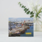 Hamburg Germany Postkarte (Stehend Vorderseite)