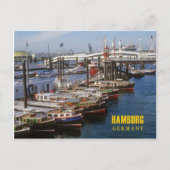 Hamburg Germany Postkarte (Vorderseite)