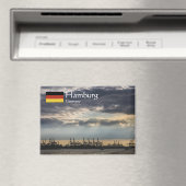 Hamburg Germany Souvenir Magnet (In Situ (Geschirrspüler))