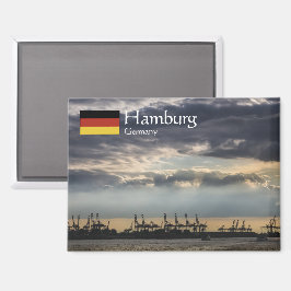 Hamburg Germany Souvenir Magnet