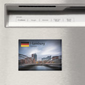 Hamburg Germany Souvenir Magnet (In Situ (Geschirrspüler))