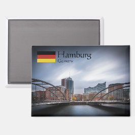 Hamburg Germany Souvenir Magnet