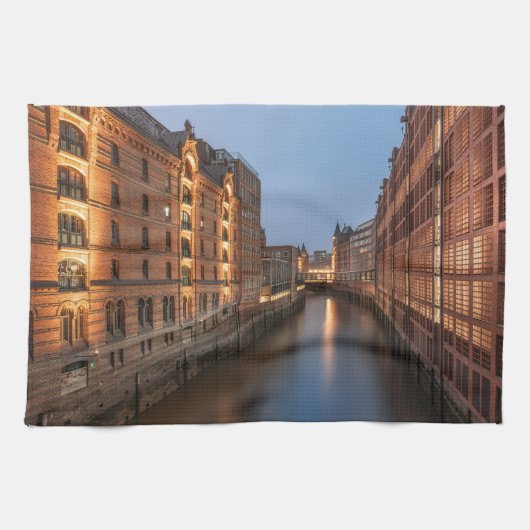 Hamburg Geschirrtuch (Horizontal)