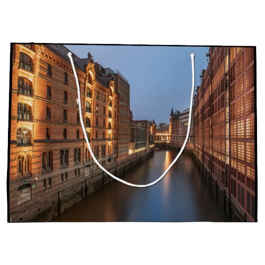 Hamburg Große Geschenktüte (Rückseite)