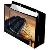 Hamburg Große Geschenktüte (Vorderseite Schrägansicht)