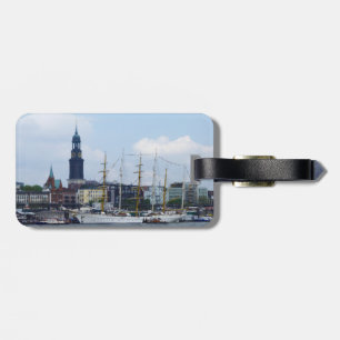 Hamburg Hafen Hafen Hafen Hafen Michel Deutschland Gepäckanhänger