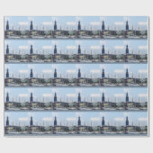 Hamburg Hafen Hafen Hafen Hafen Michel Deutschland Geschenkpapier (Flach)
