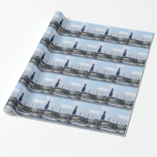 Hamburg Hafen Hafen Hafen Hafen Michel Deutschland Geschenkpapier