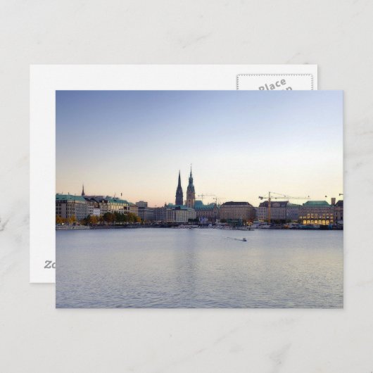 Hamburg Hafen Hafen Postkarte Postkarte (Vorne/Hinten)