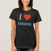 Hamburg Hamburger Norddeutschland Hafen Niedrige G T-Shirt (Vorderseite)