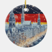 HAMBURG INSPIRIERT KERAMIK ORNAMENT (Hinten)