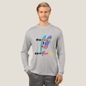 Hamburg Is Not A Hamburger Tri-Blend Shirt (Volle Vorderseite)