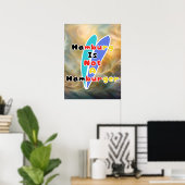 Hamburg Ist Kein Hamburger Poster (Heimbüro)