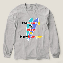 Hamburg Ist Kein Hamburger Tri-Blend Shirt