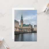 Hamburg Karte (Vorderseite/Rückseite Beispiel)