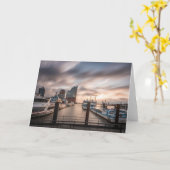 Hamburg Karte (Gelbe Blume)