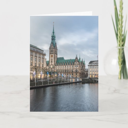 Hamburg Karte (Vorderseite)