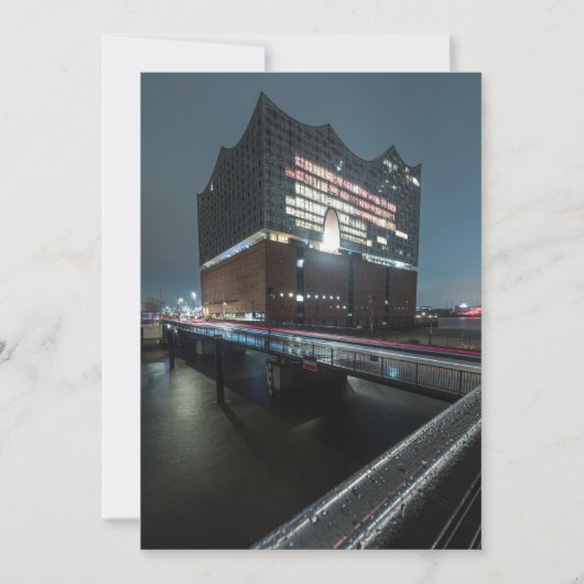 Hamburg Karte (Vorderseite)