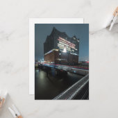 Hamburg Karte (Vorderseite/Rückseite Beispiel)