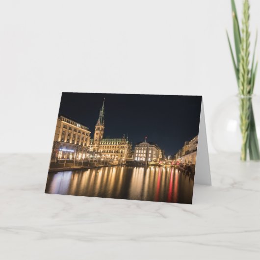 Hamburg Karte (Vorderseite)