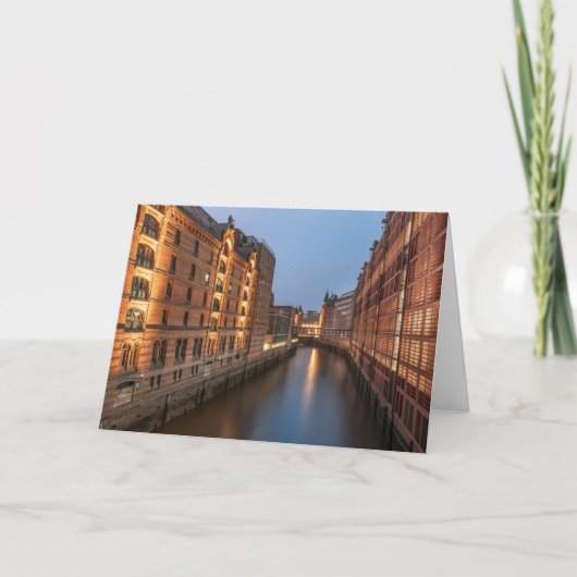 Hamburg Karte (Vorderseite)