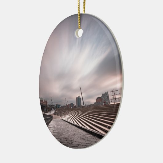 Hamburg Keramik Ornament (Links)