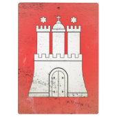 Hamburg Klemmbrett (Rückseite)