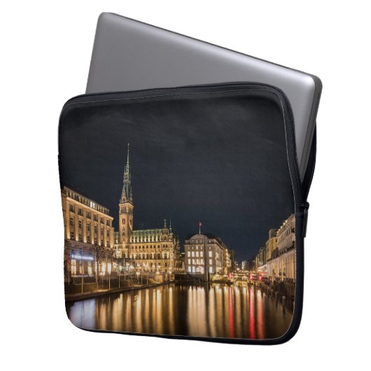 Hamburg Laptopschutzhülle (Vorderseite Links)