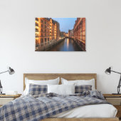 Hamburg Leinwanddruck (Insitu (Schlafzimmer))