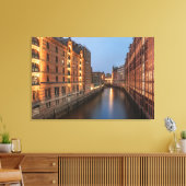 Hamburg Leinwanddruck (Insitu (Wohnzimmer))