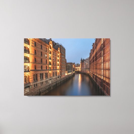 Hamburg Leinwanddruck (Vorderseite)