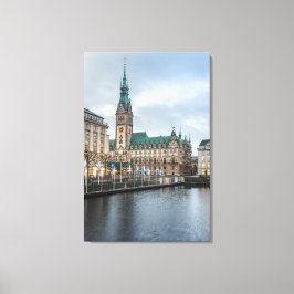 Hamburg Leinwanddruck