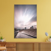 Hamburg Leinwanddruck (Insitu (Wohnzimmer))