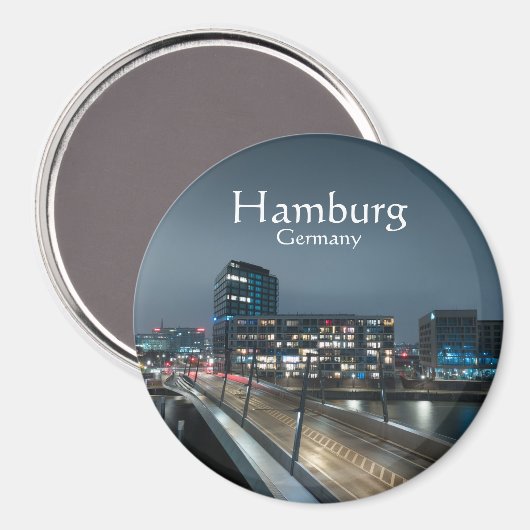 Hamburg Magnet (Vorderseite/Rückseite)