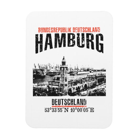 Hamburg Magnet (Vertikal)