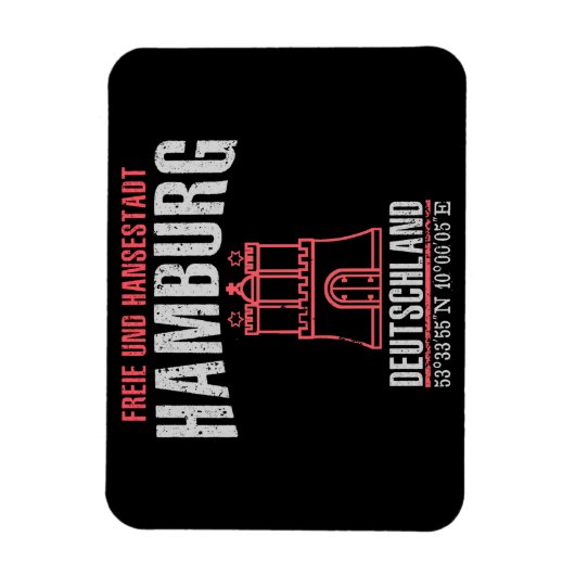 Hamburg Magnet (Vertikal)