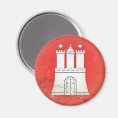 Hamburg Magnet (Vorderseite/Rückseite)