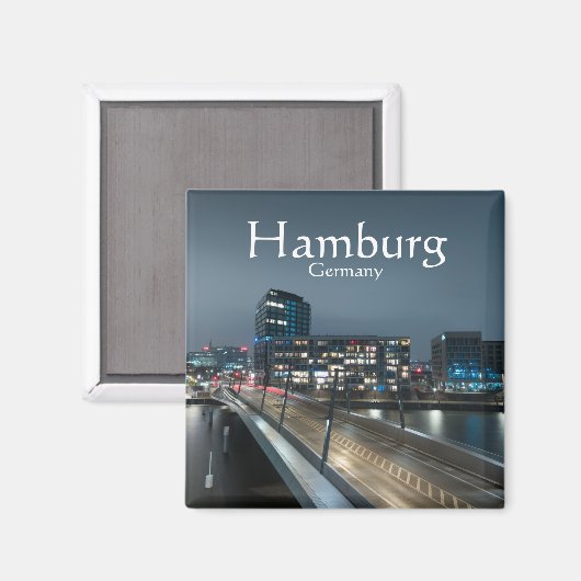 Hamburg Magnet (Vorderseite/Rückseite)